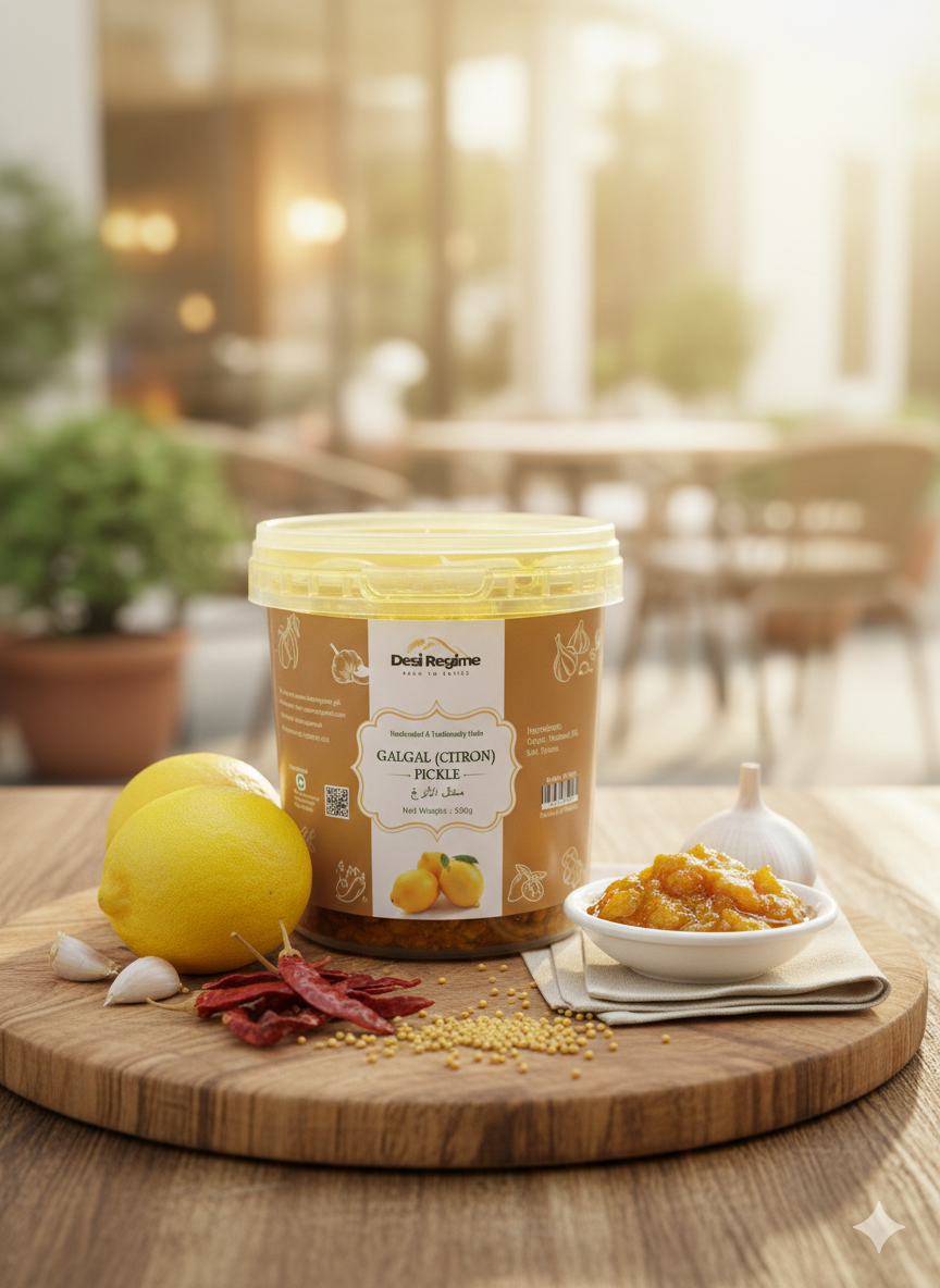 Galgal Pickle , 500 g – Desi Regime