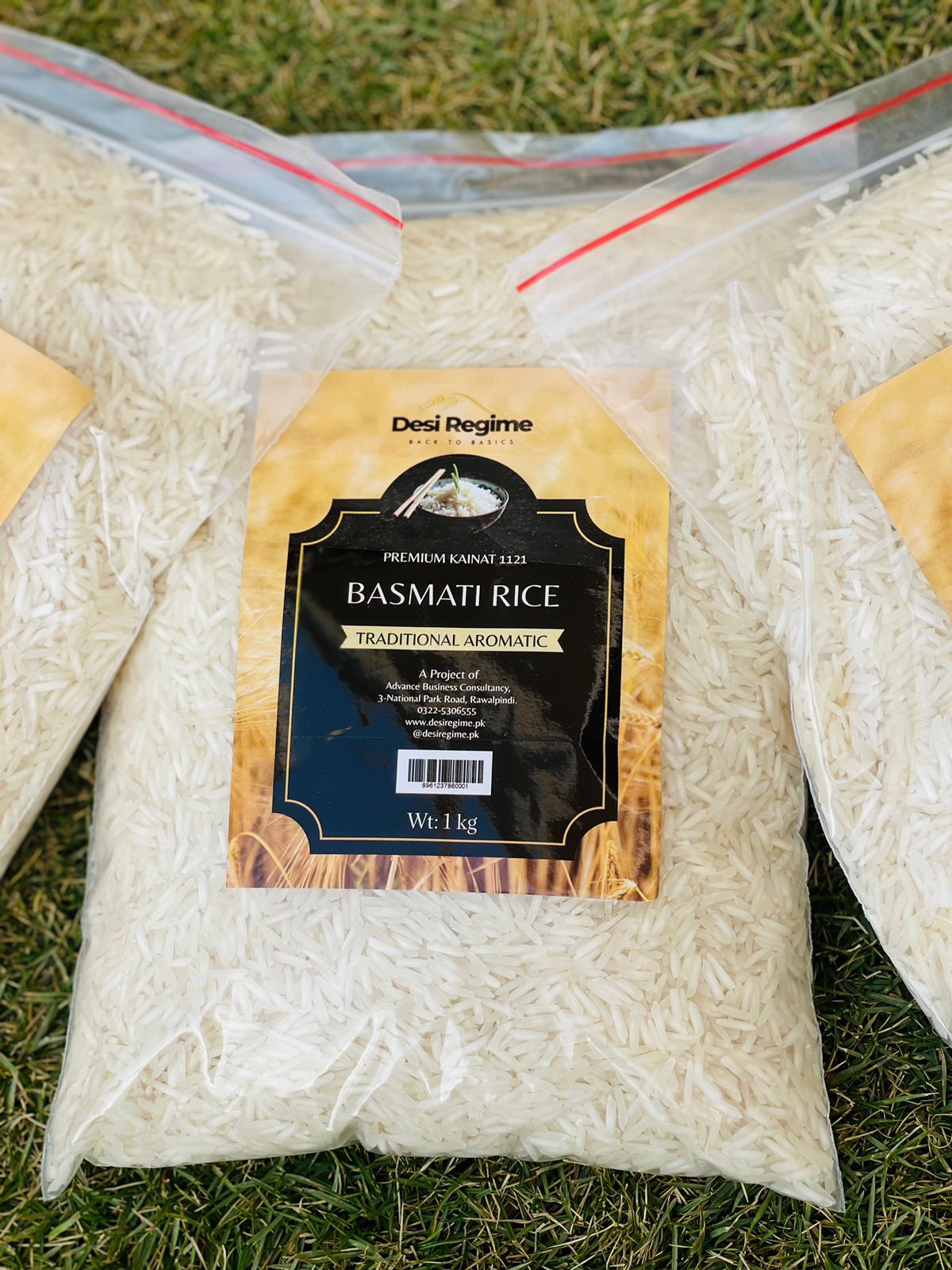 Premium Kainat 1121 Basmati Rice (Pure) - 1 Kg