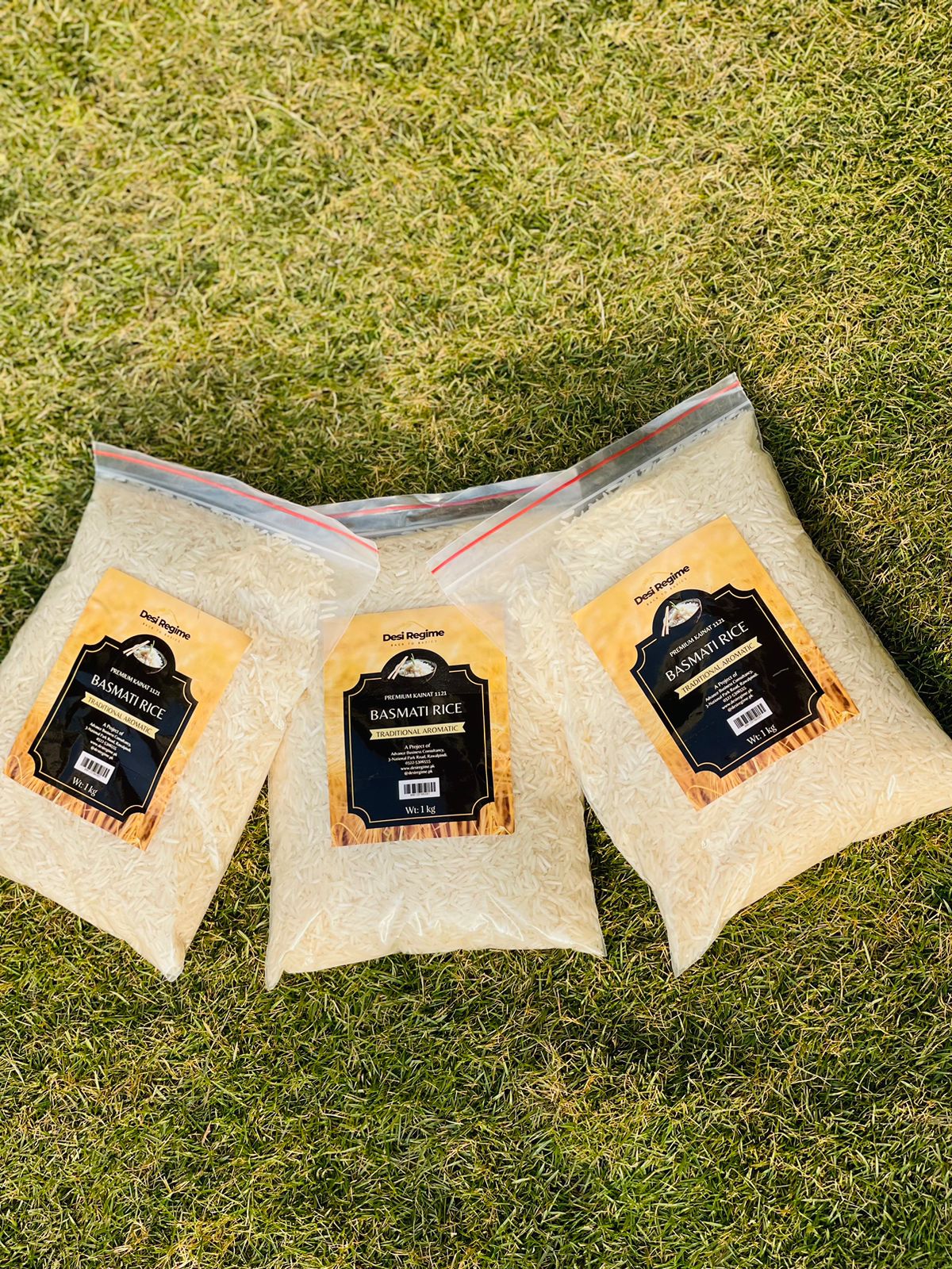 Premium Kainat 1121 Basmati Rice (Pure) - 1 Kg